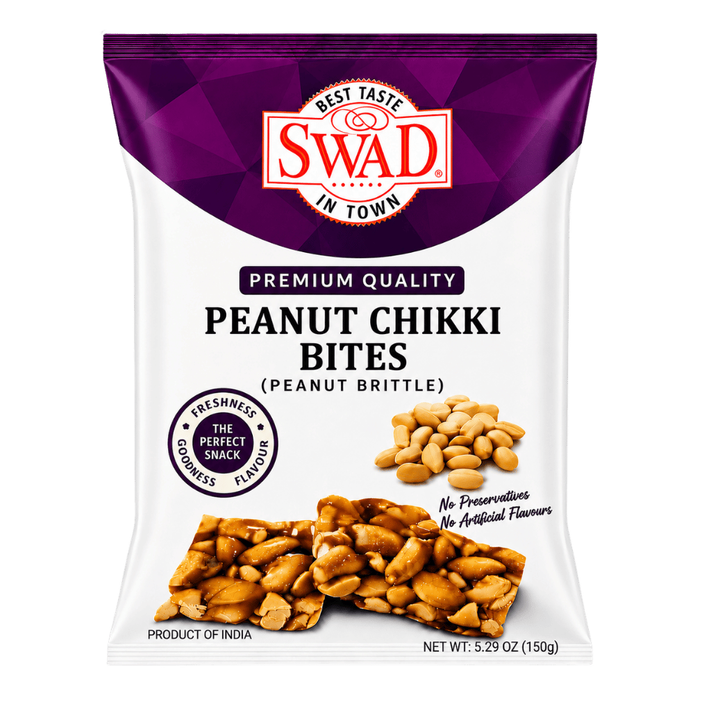 Swad Peanut Chikki Bites 150 g buy online USA - 1